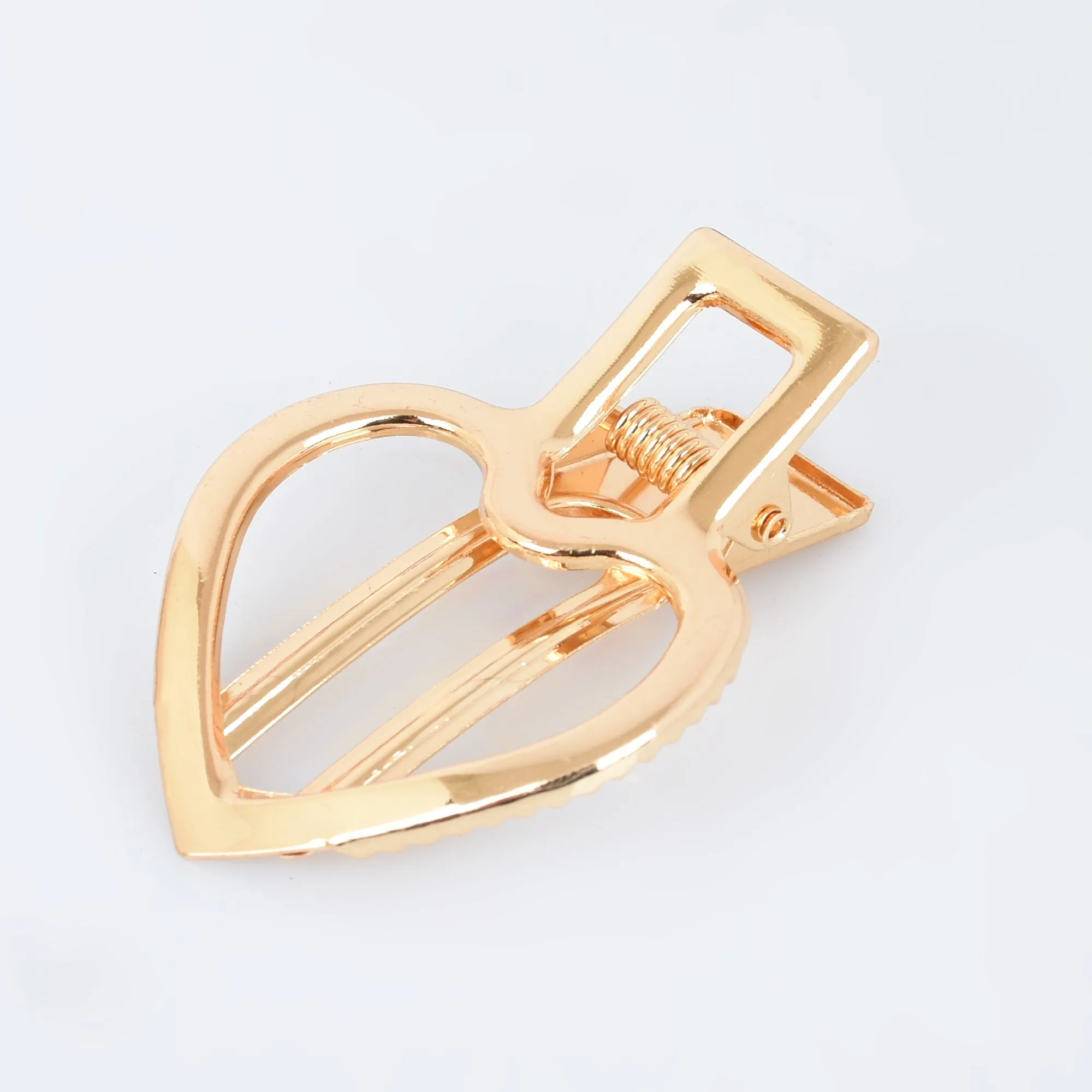 INS Popular Hairpin Metal Hollow Duckbill Clip Hair Clip Barrette Bangs Clip Side Clip Hair accessories Hair jewelry 10pcs 102927