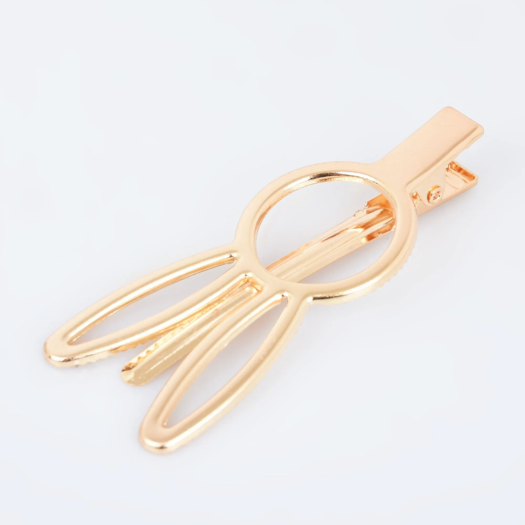 INS Popular Hairpin Metal Hollow Duckbill Clip Hair Clip Barrette Bangs Clip Side Clip Hair accessories Hair jewelry 10pcs 102927