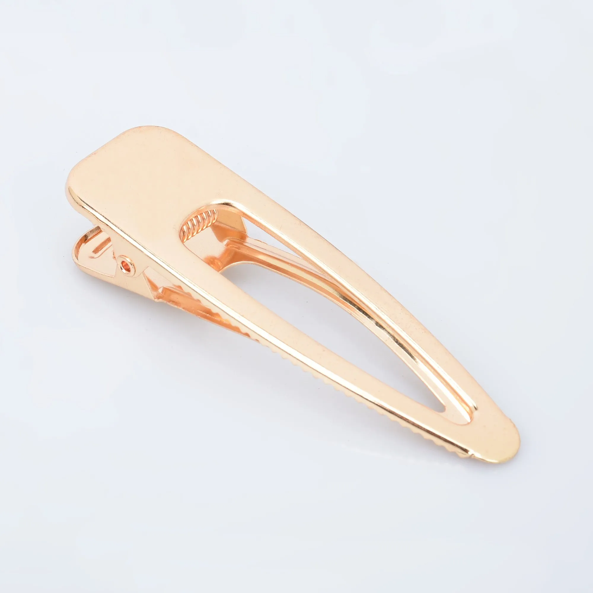 INS Popular Hairpin Metal Hollow Duckbill Clip Hair Clip Barrette Bangs Clip Side Clip Hair accessories Hair jewelry 10pcs 102927
