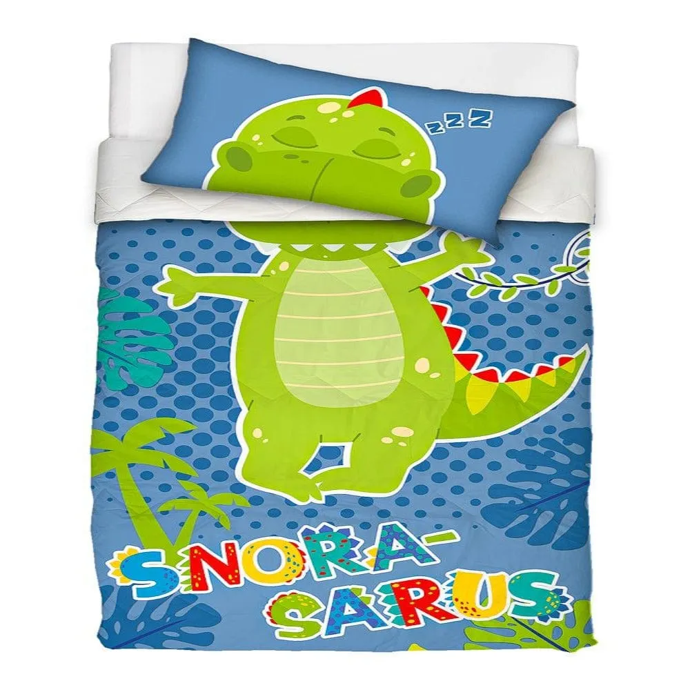 Interactive Dino-Mite Duvet Cover Set