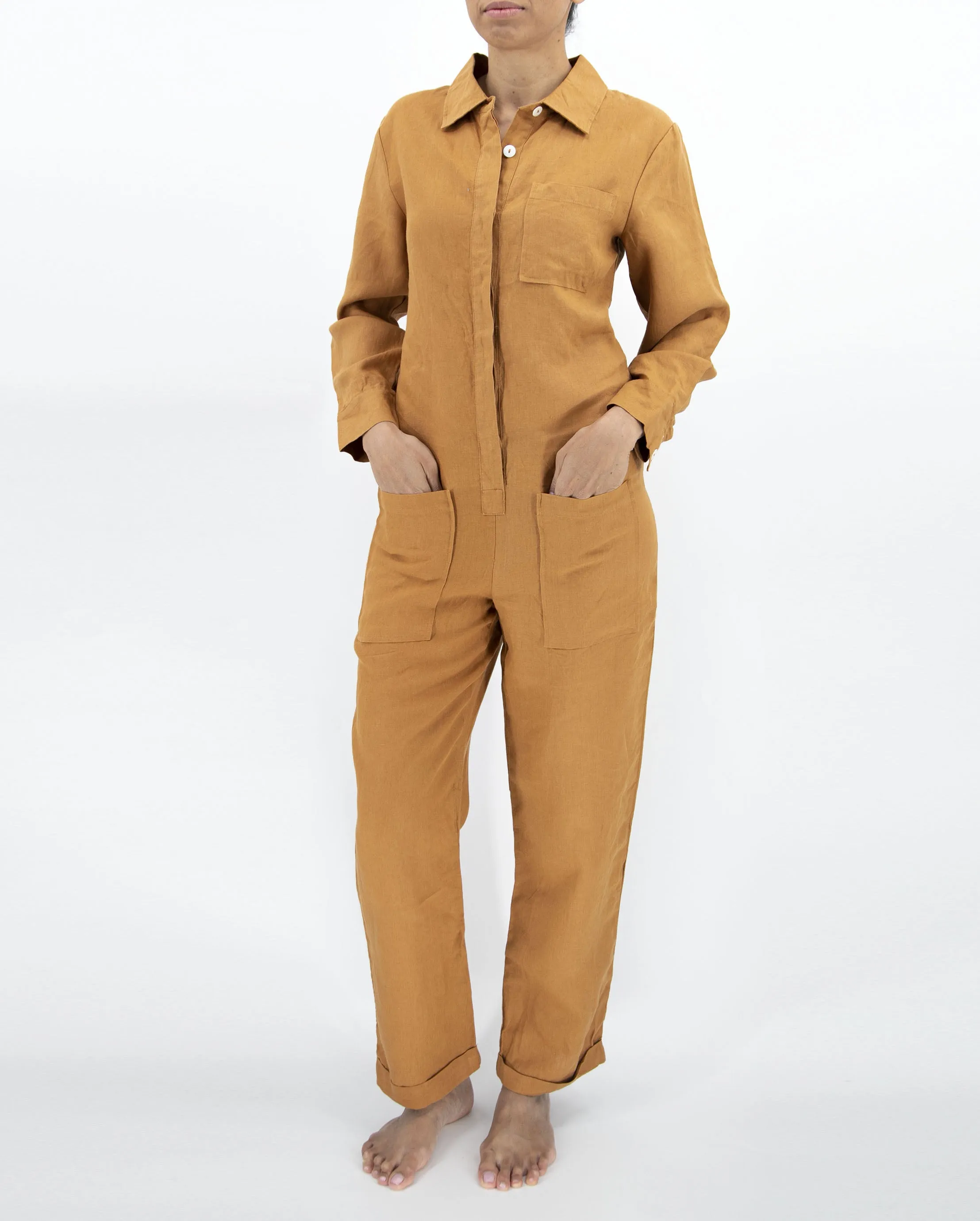 Isabelle Linen Jumpsuit