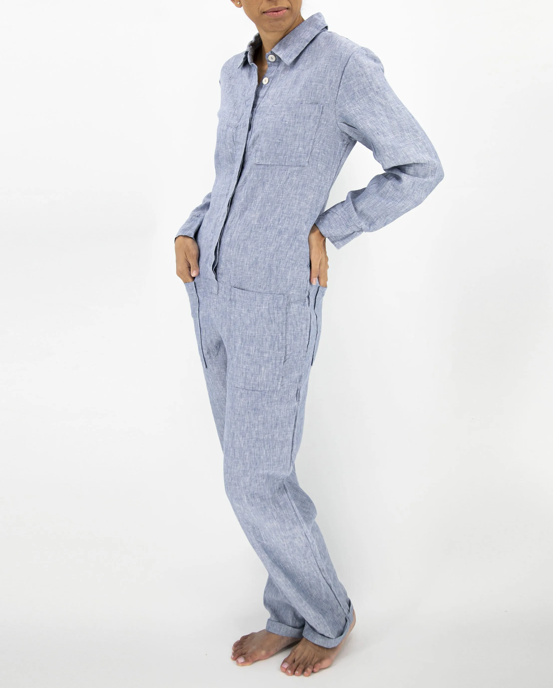 Isabelle Linen Jumpsuit