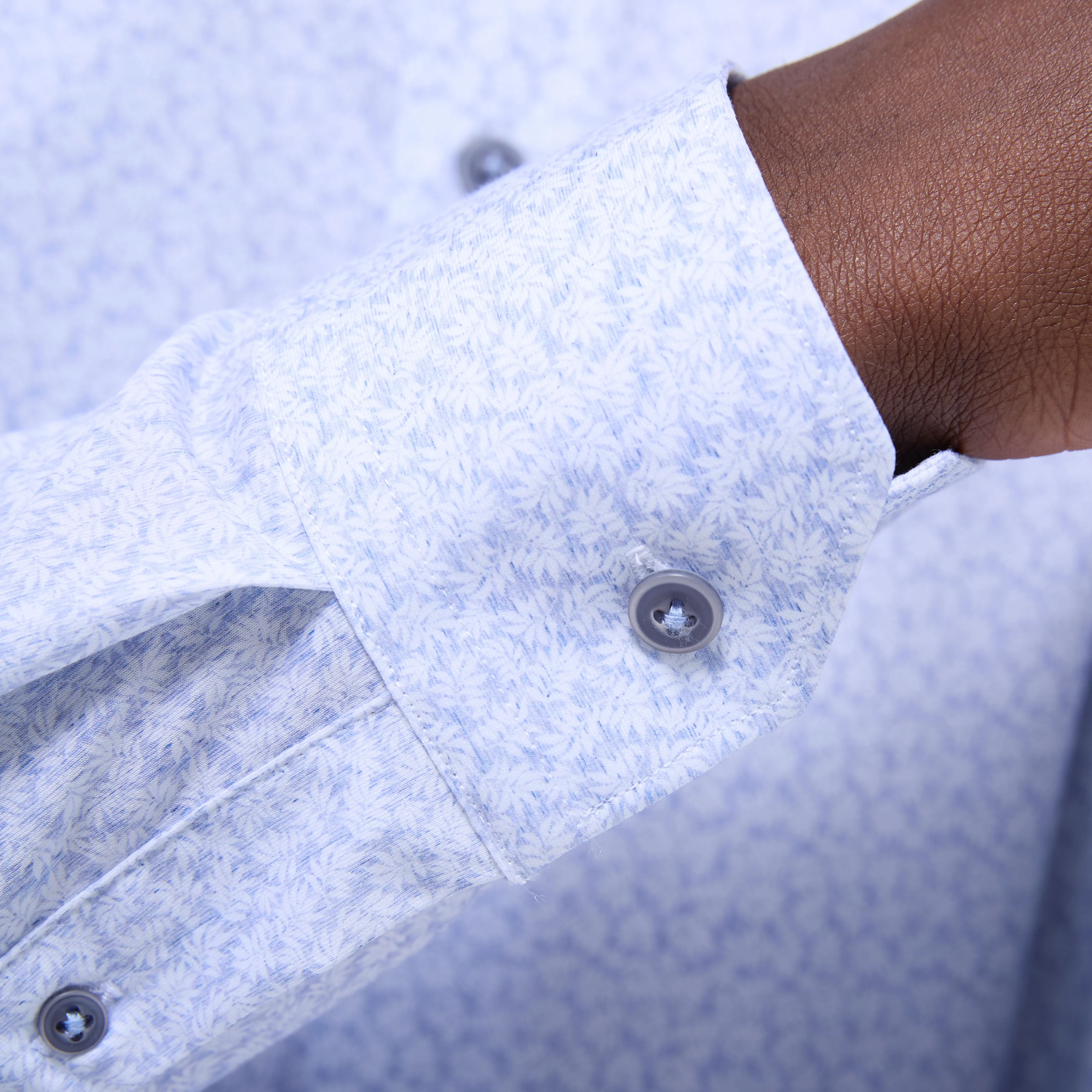 James Leaf Print OoohCotton Shirt