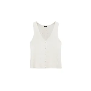 Joseph Linen Cotton Knitted Vest