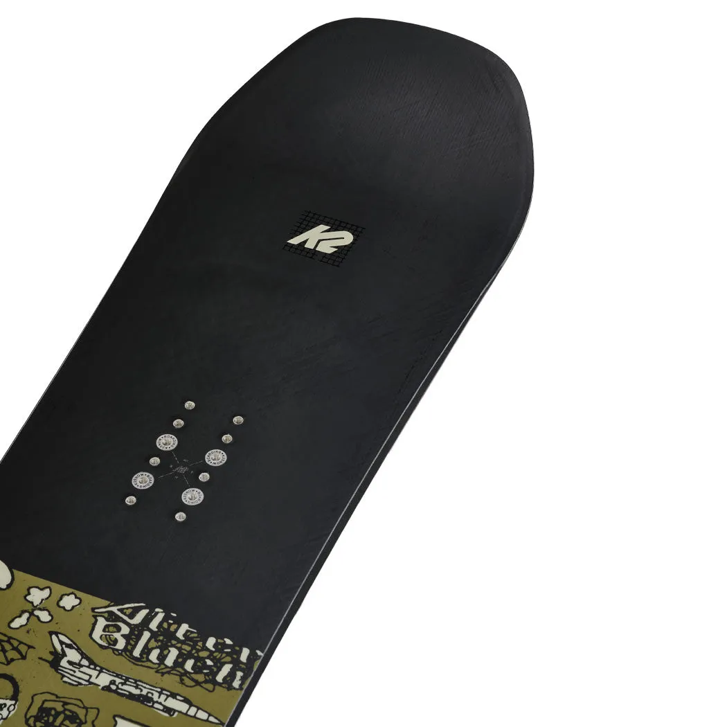K2 Men's Afterblack Snowboard 2025