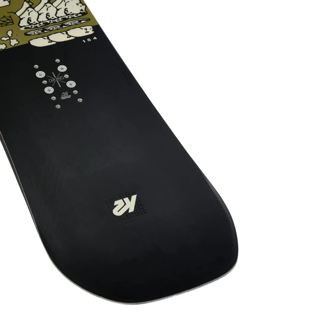 K2 Men's Afterblack Snowboard 2025