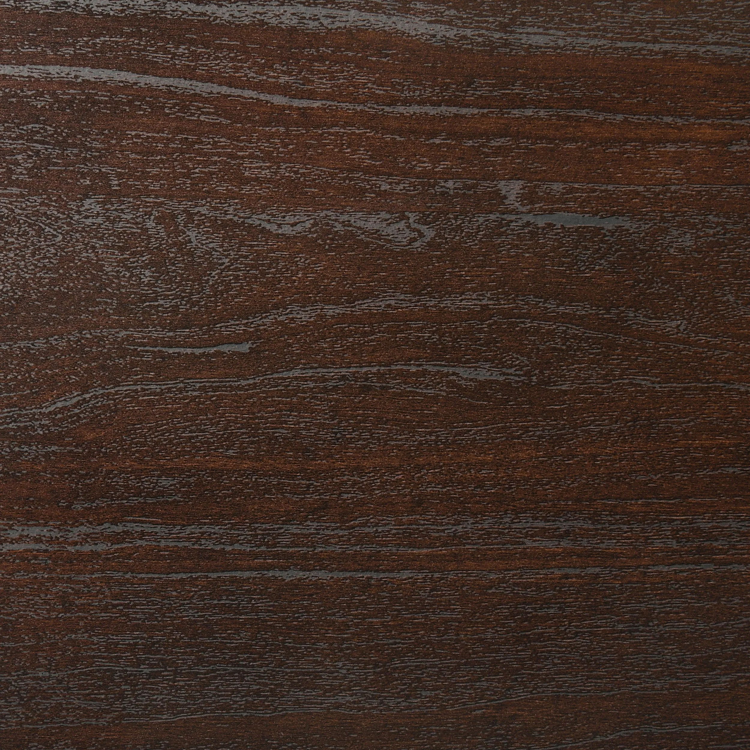 Kauffman Wood Eastern King Panel Bed Dark Cocoa