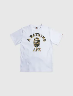 KIDS 1ST CAMO COLLEGE TEE