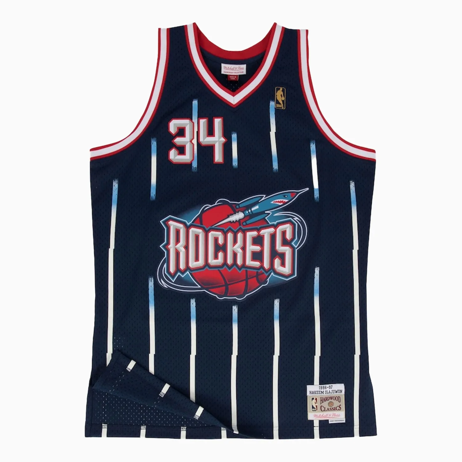 Kid's Swingman Hakeem Olajuwon Houston Rockets NBA Jersey