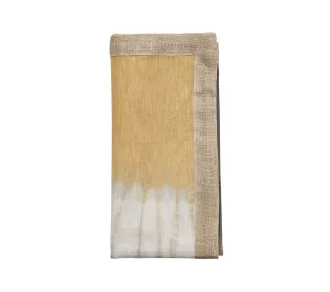 Kim Seybert Napkin Solstice Gray and Beige
