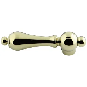 Kingston Brass AEML2 Brass Lever Handle, Polished Brass