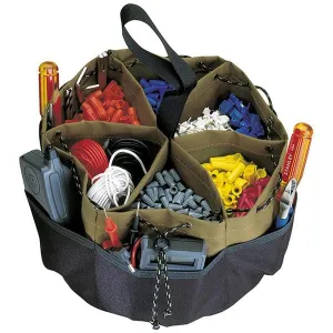 Kuny'S 22 Pocket Drawstring Bucket Bag