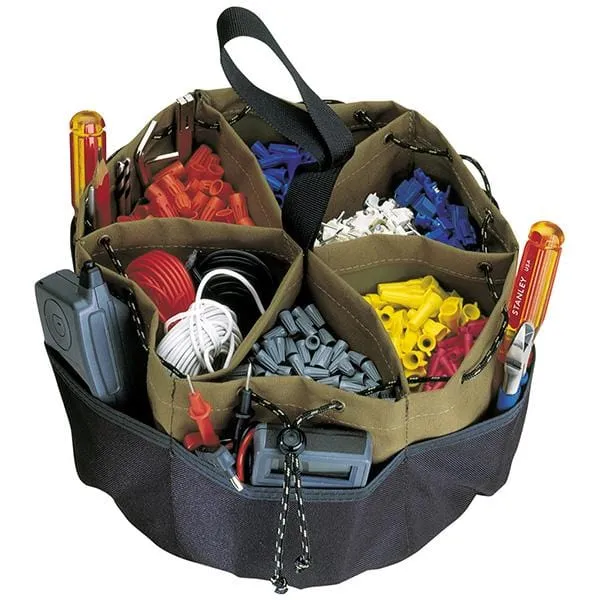 Kuny'S 22 Pocket Drawstring Bucket Bag