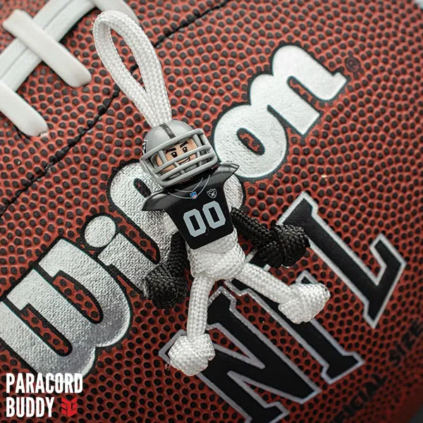 Las Vegas Raiders Paracord Buddy Keychain
