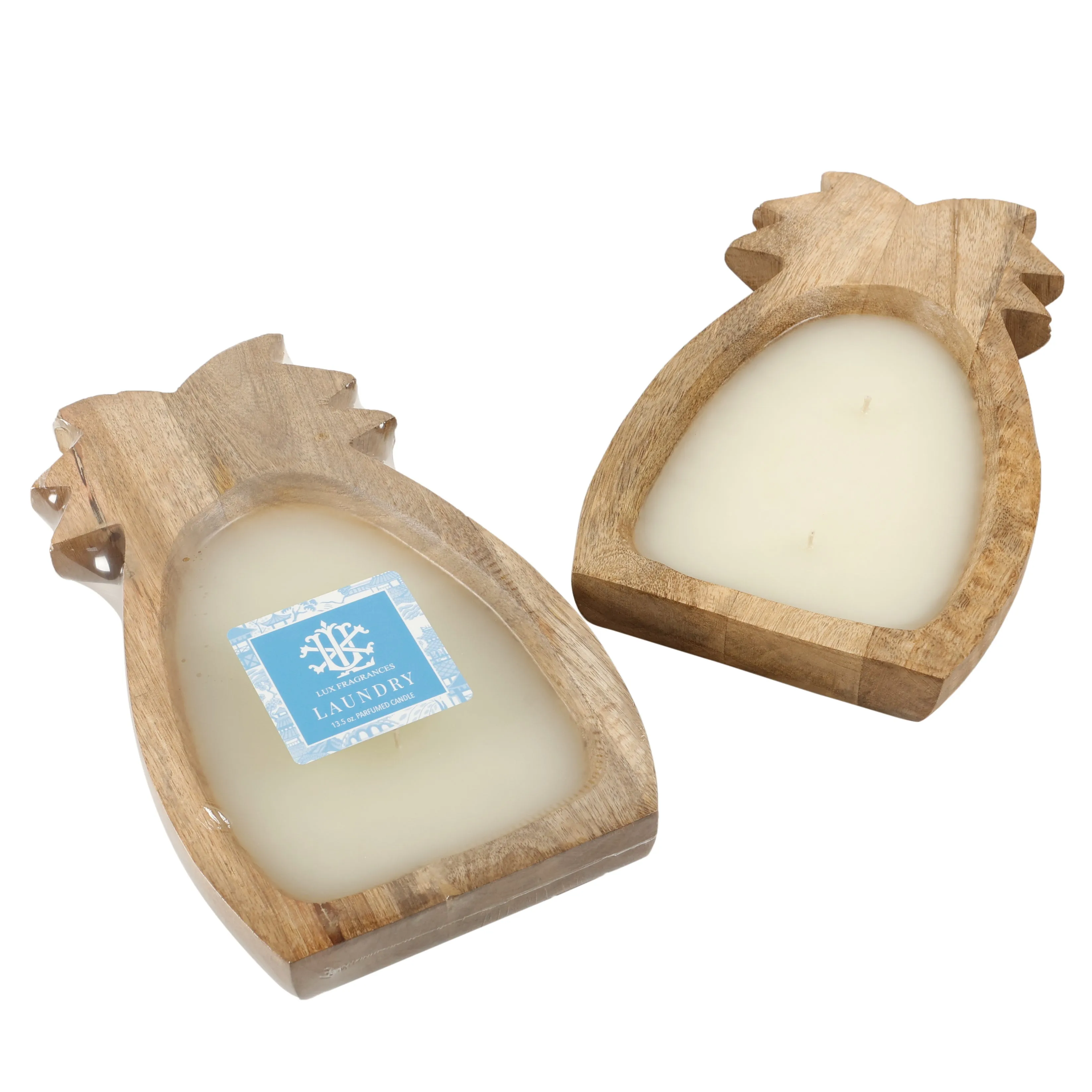 Laundry 12 oz. Pineapple Candle -  $14.99 each - case of 3- Lux Home Collection