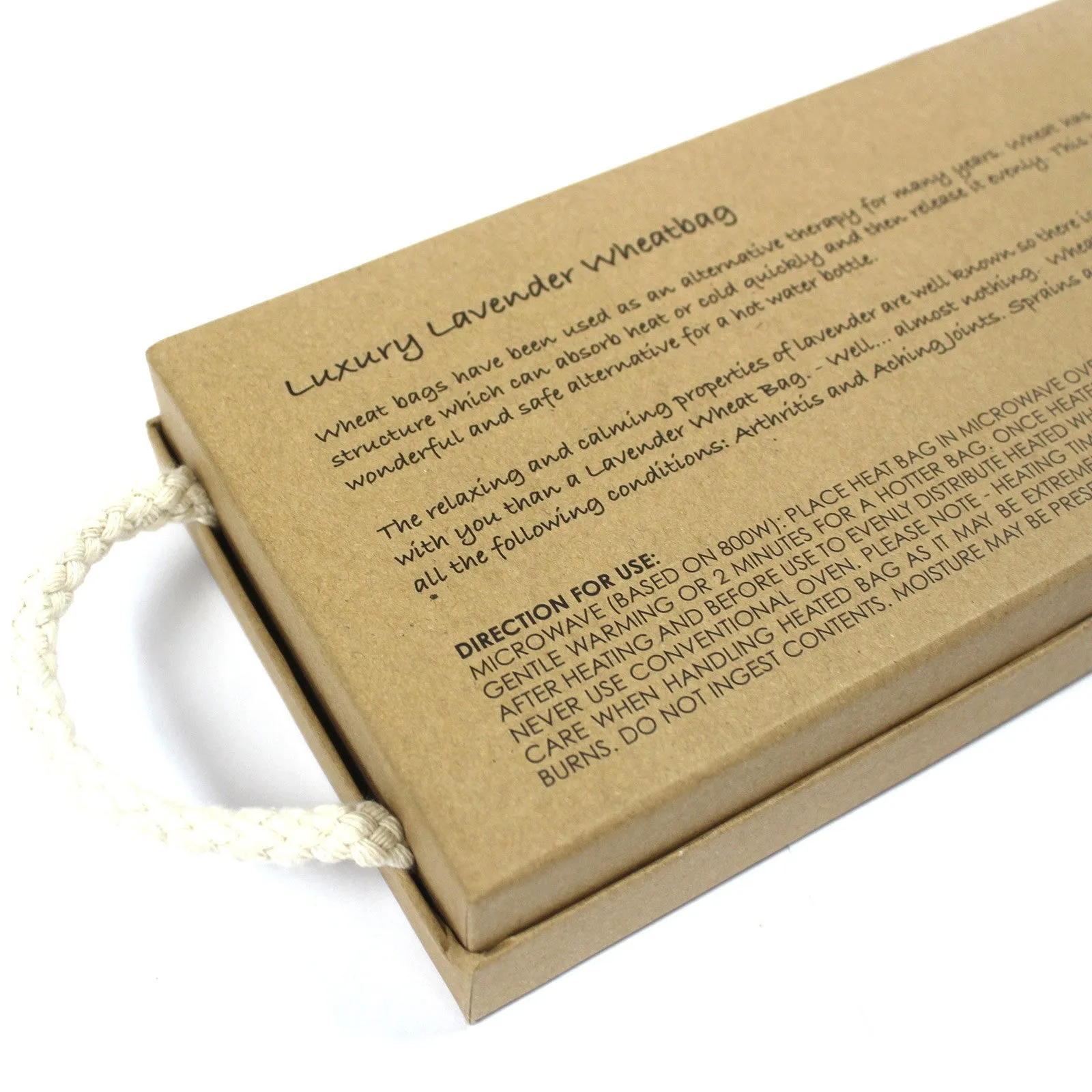 Lavender Eye Pillow in Gift Box - Butterfly & Roses