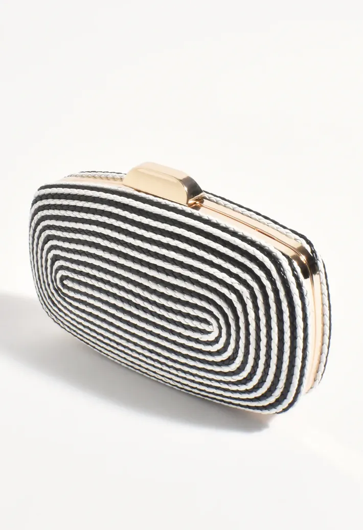 LEELA ROPE DETAIL CLUTCH