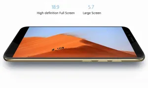 Lenovo K5 Play Smartphone - 3GB RAM 32GB ROM, 5.7 Inch Display, Snapdragon MSM8937, 13MP Rear Camera   8MP Front Camera (Black)
