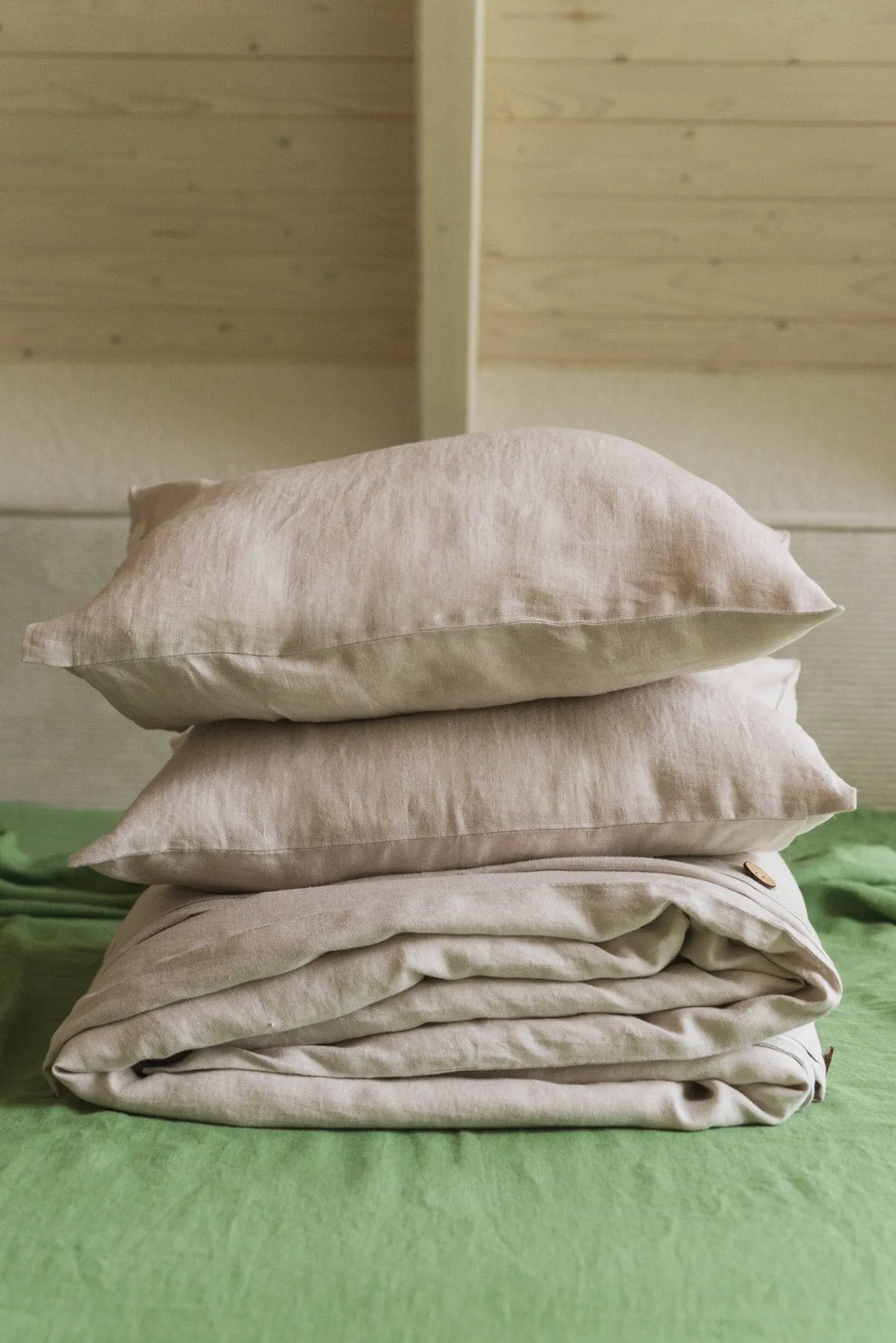 Linen Bedding Set | Cream