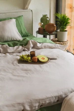 Linen Bedding Set | Cream