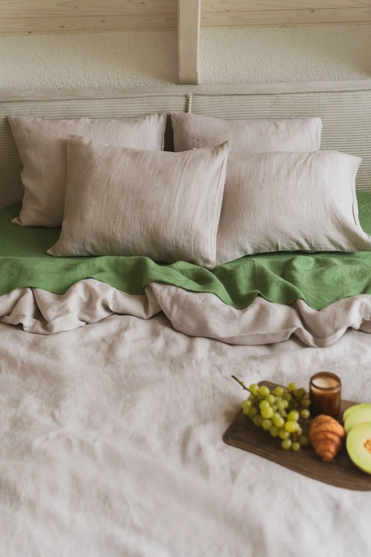 Linen Bedding Set | Cream
