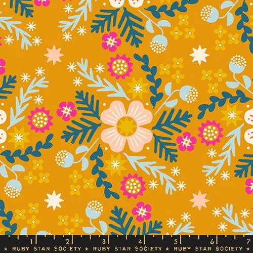 LINEN CANVAS: Wildflower Goldenrod $14.99/ Yard