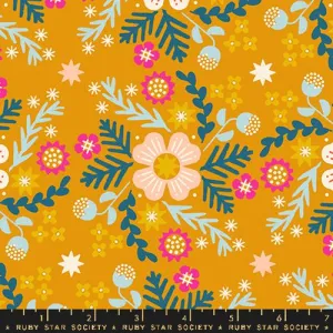 LINEN CANVAS: Wildflower Goldenrod $14.99/ Yard