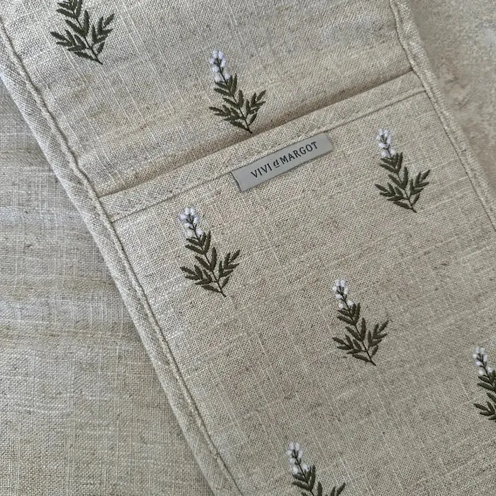 Linen Double Oven Mitt