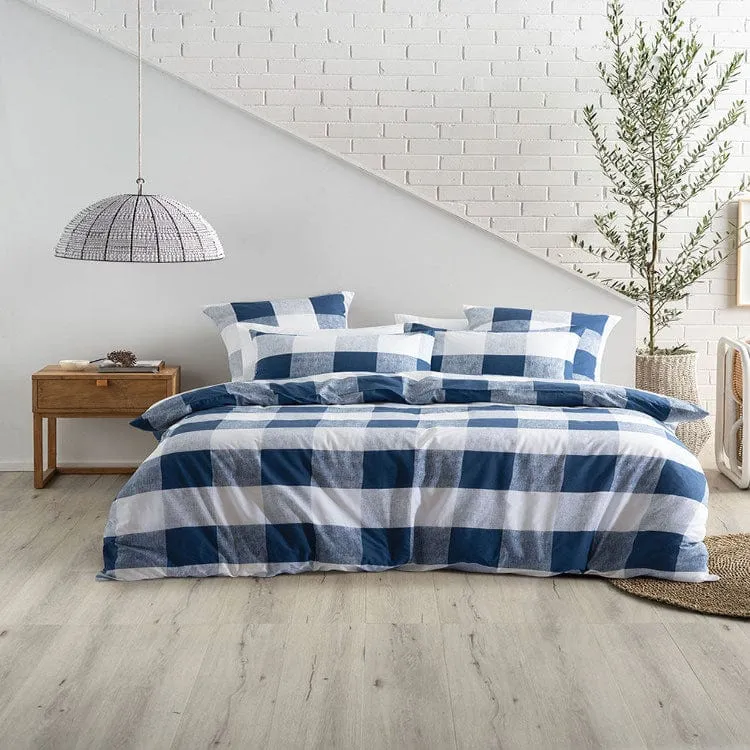 Linen House Alec Ink Duvet Cover Set