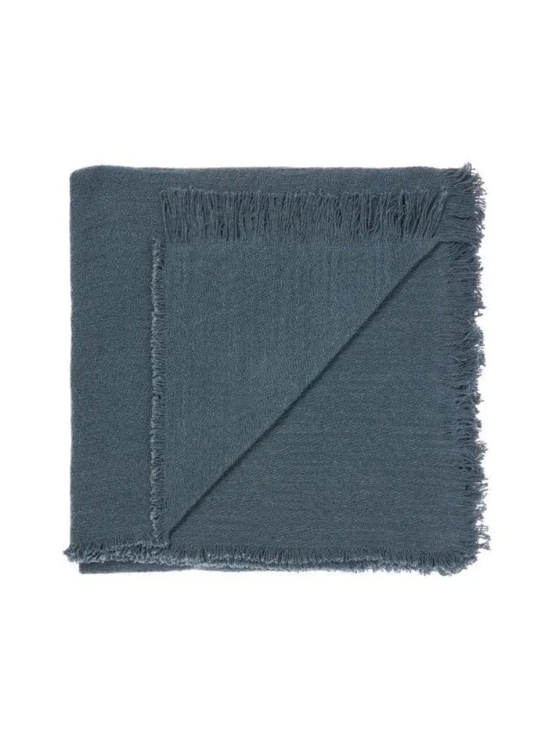Linen House Ario Throw 140x180CM Teal