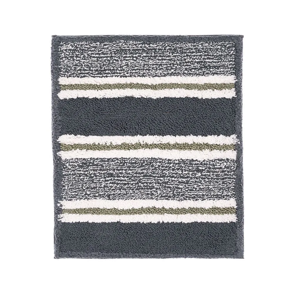 Linen House Bradford Slate Bath Mat 50x80