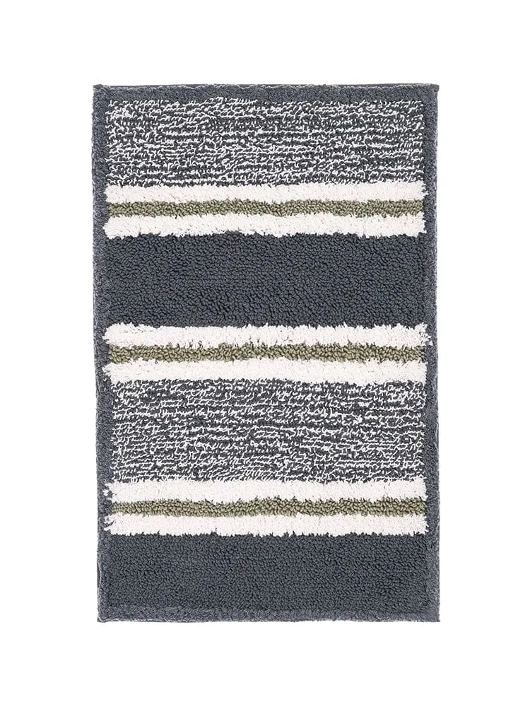 Linen House Bradford Slate Bath Mat 50x80