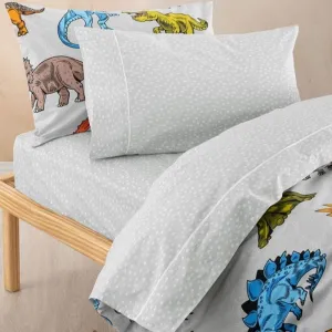Linen House Grey Liam Sheet Set