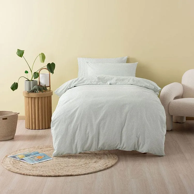 Linen House Jagger Sage Duvet Cover Set