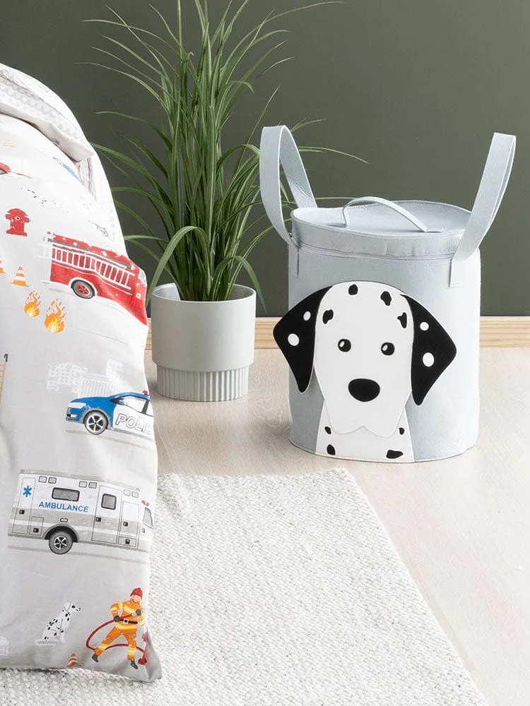 Linen House Kids Dallas Dalmation Storage Basket