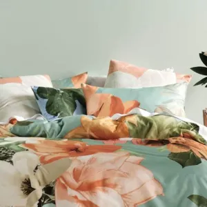 Linen House Leaf Shakira Duvet Cover Set