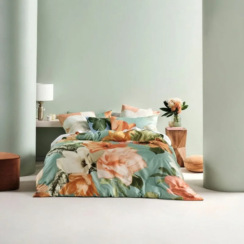 Linen House Leaf Shakira Duvet Cover Set