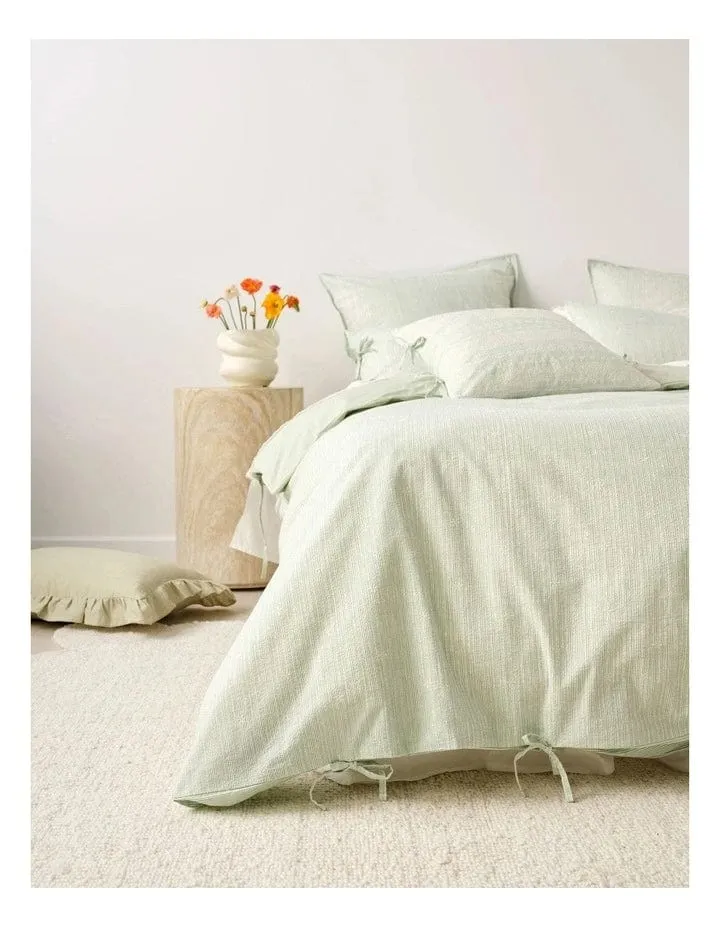 Linen House Lisette Seaglass Duvet Cover Set