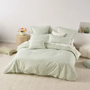 Linen House Lisette Seaglass Duvet Cover Set