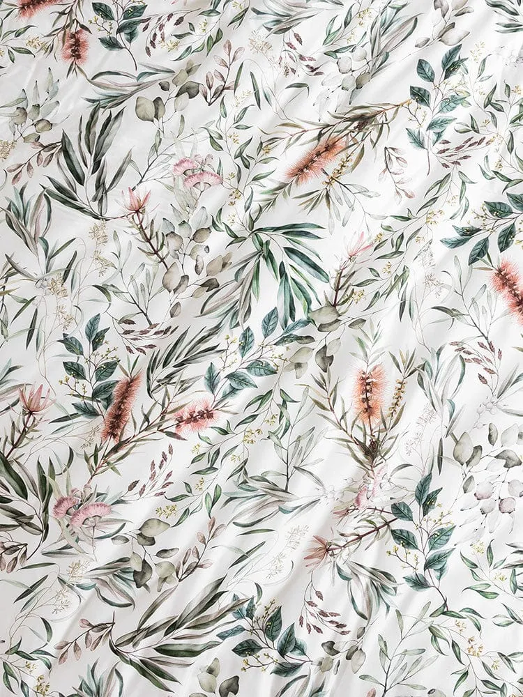Linen House Multi White Lowen Duvet Cover Set