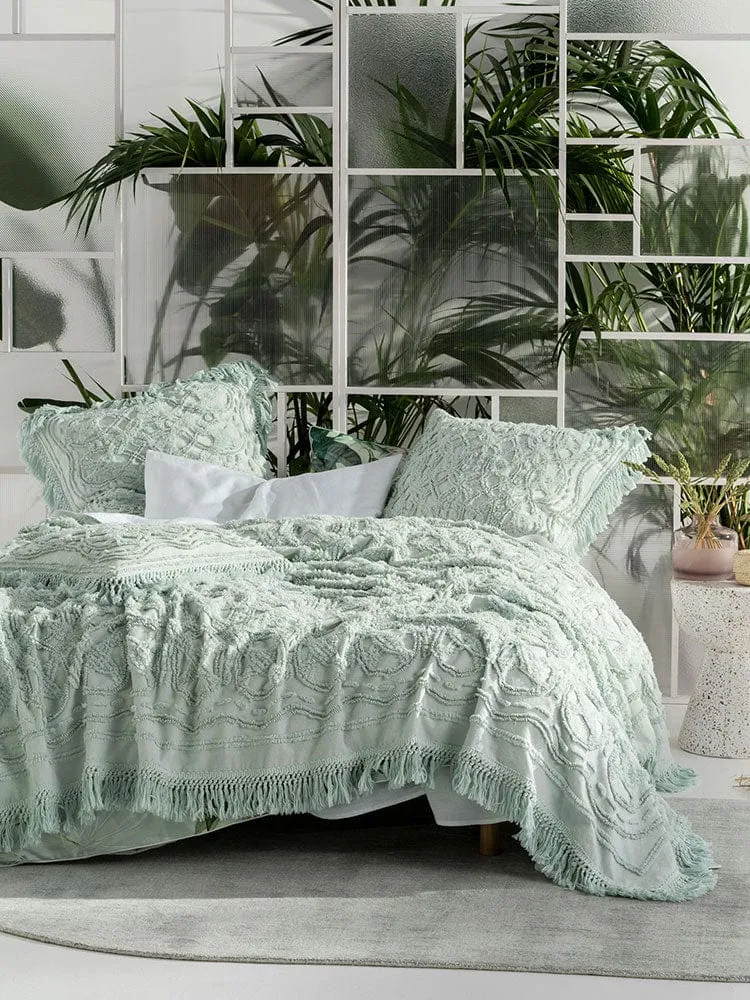 Linen House Somers Mint 50 x 50cm Scatter Cushion