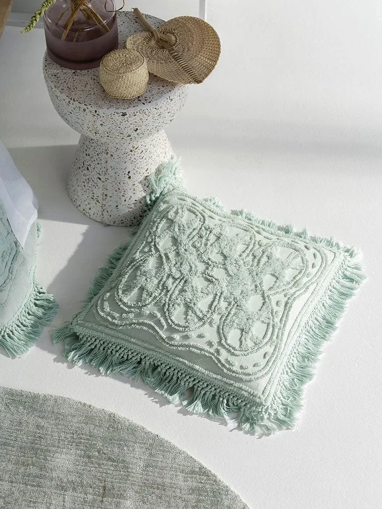 Linen House Somers Mint 50 x 50cm Scatter Cushion
