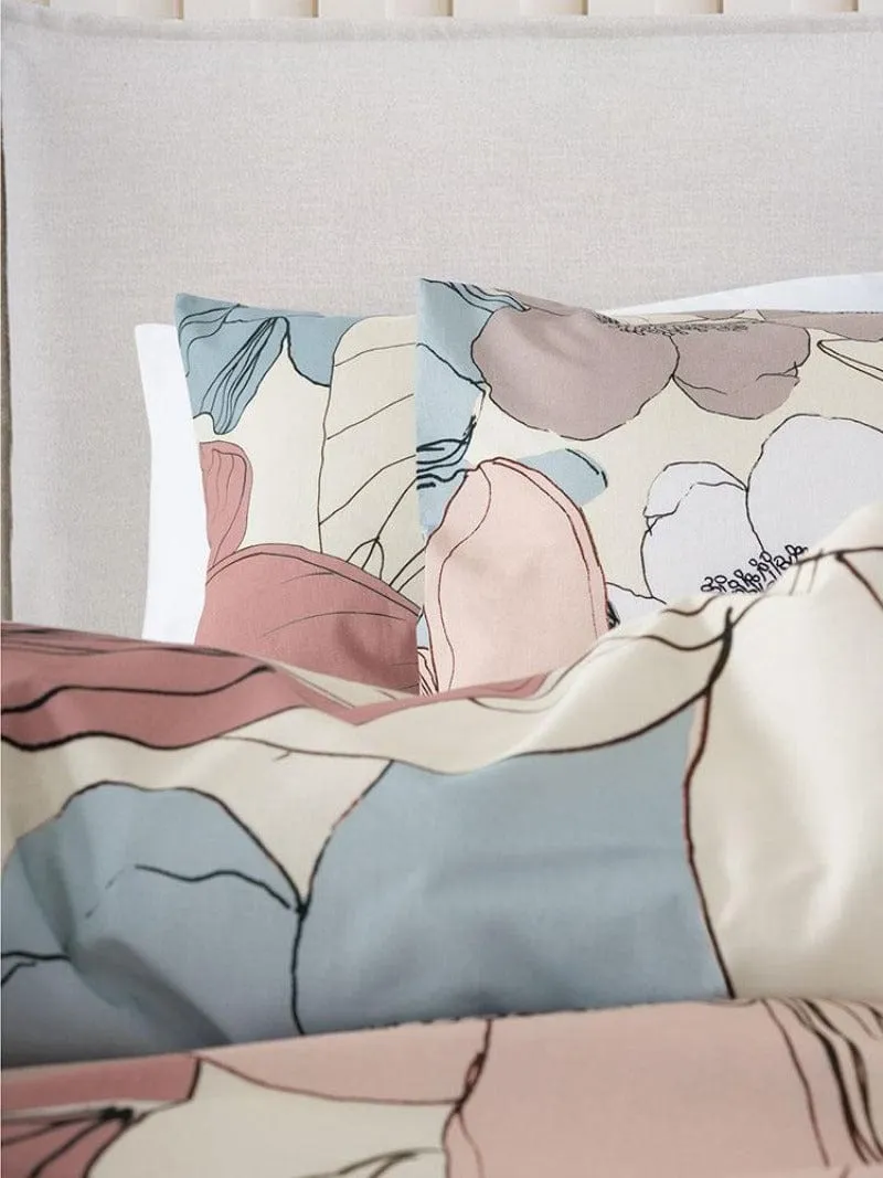 Linen House Stone Nariah Duvet Cover Set