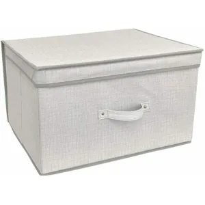 Linen Natural Large Storage Box