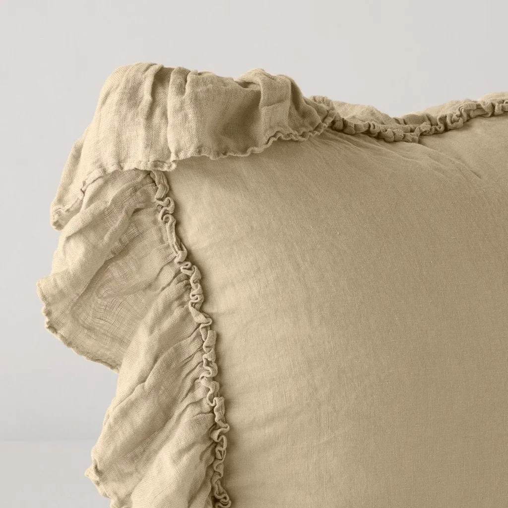 Linen Whisper Deluxe Sham - Honeycomb