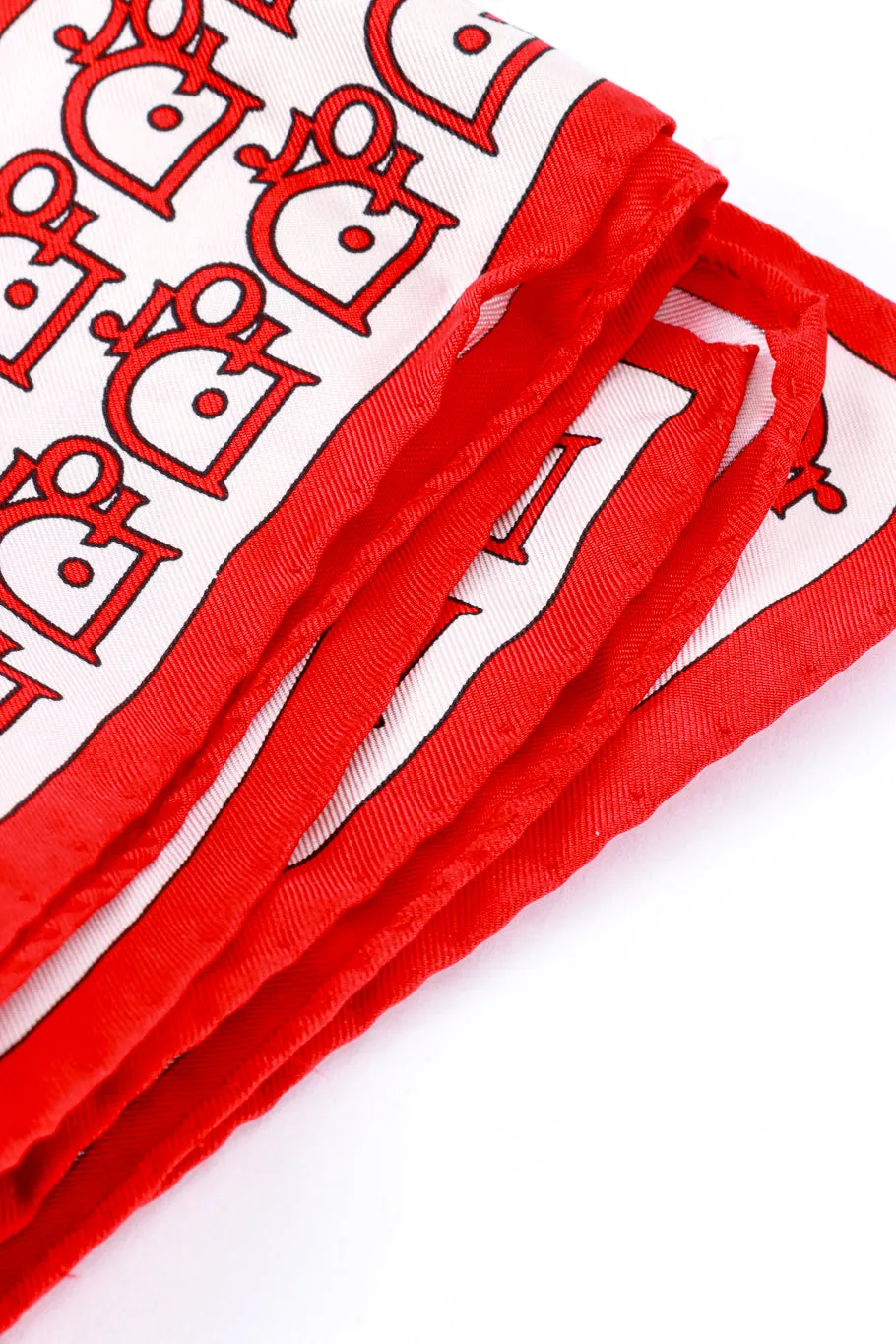 Logo Print Scarf