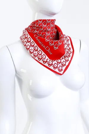 Logo Print Scarf
