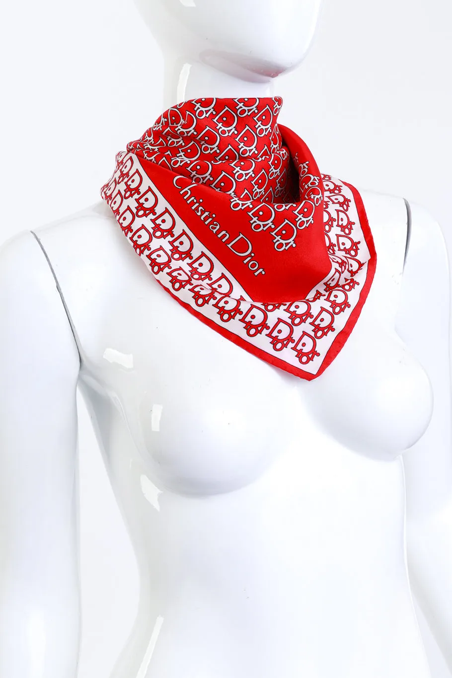 Logo Print Scarf