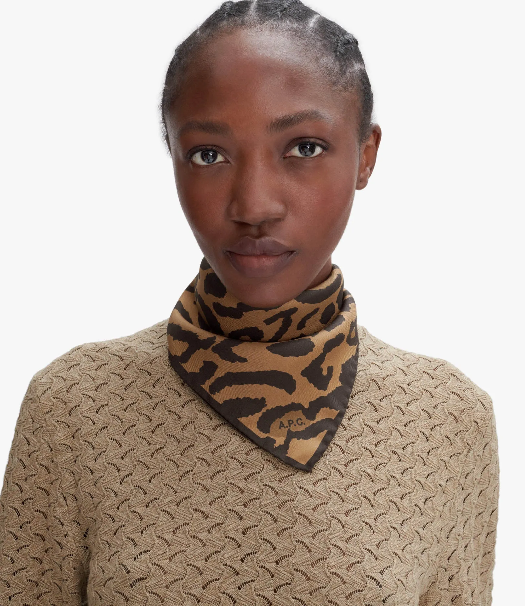 Léopard scarf