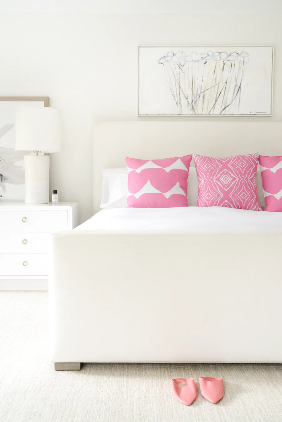 Love Always Pop Pink Fabric